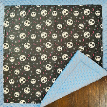 Load image into Gallery viewer, Jack Skellington Stroller Blanket
