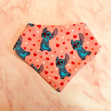 Load image into Gallery viewer, Valentine’s Character Bandana Bibs
