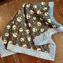 Load image into Gallery viewer, Jack Skellington Stroller Blanket
