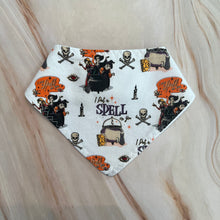 Load image into Gallery viewer, Halloween Movies Bandana Bibs
