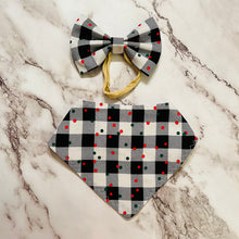 Load image into Gallery viewer, Plaid Christmas Bow
