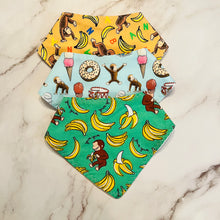 Load image into Gallery viewer, Curious George Bandana Bibs
