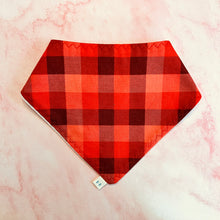 Load image into Gallery viewer, Valentine’s Bandana Bibs
