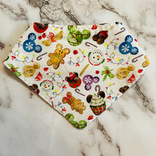 Load image into Gallery viewer, Disney Christmas Bandana Bibs
