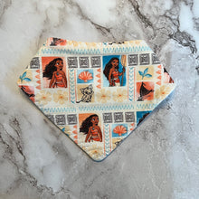 Load image into Gallery viewer, Ariel &amp; Moana Bandana Bibs
