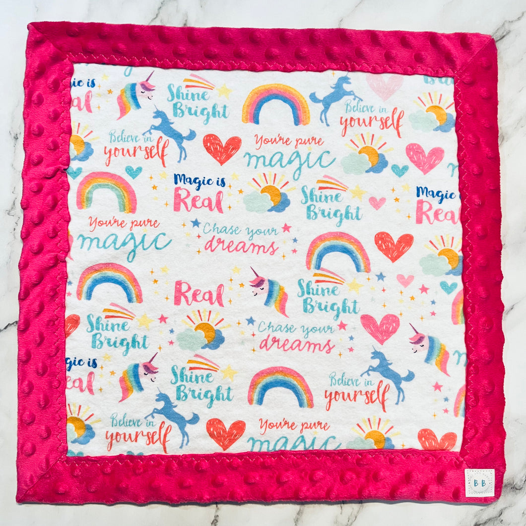 Unicorn Rainbow Lovey