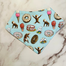 Load image into Gallery viewer, Curious George Bandana Bibs
